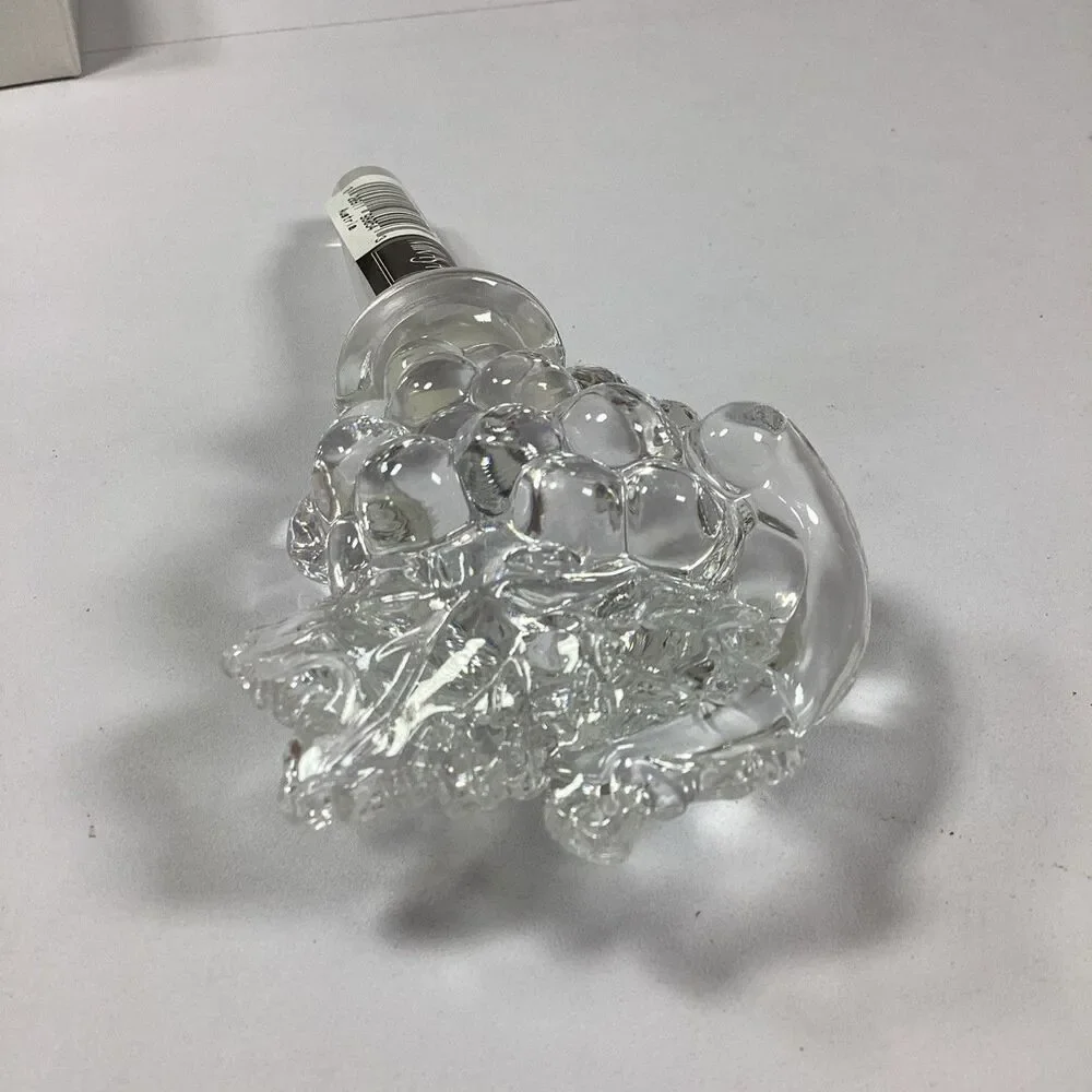 Mikasa Crystal Bottle Stopper Lot Monterey Fruit Collection Austria New In Box